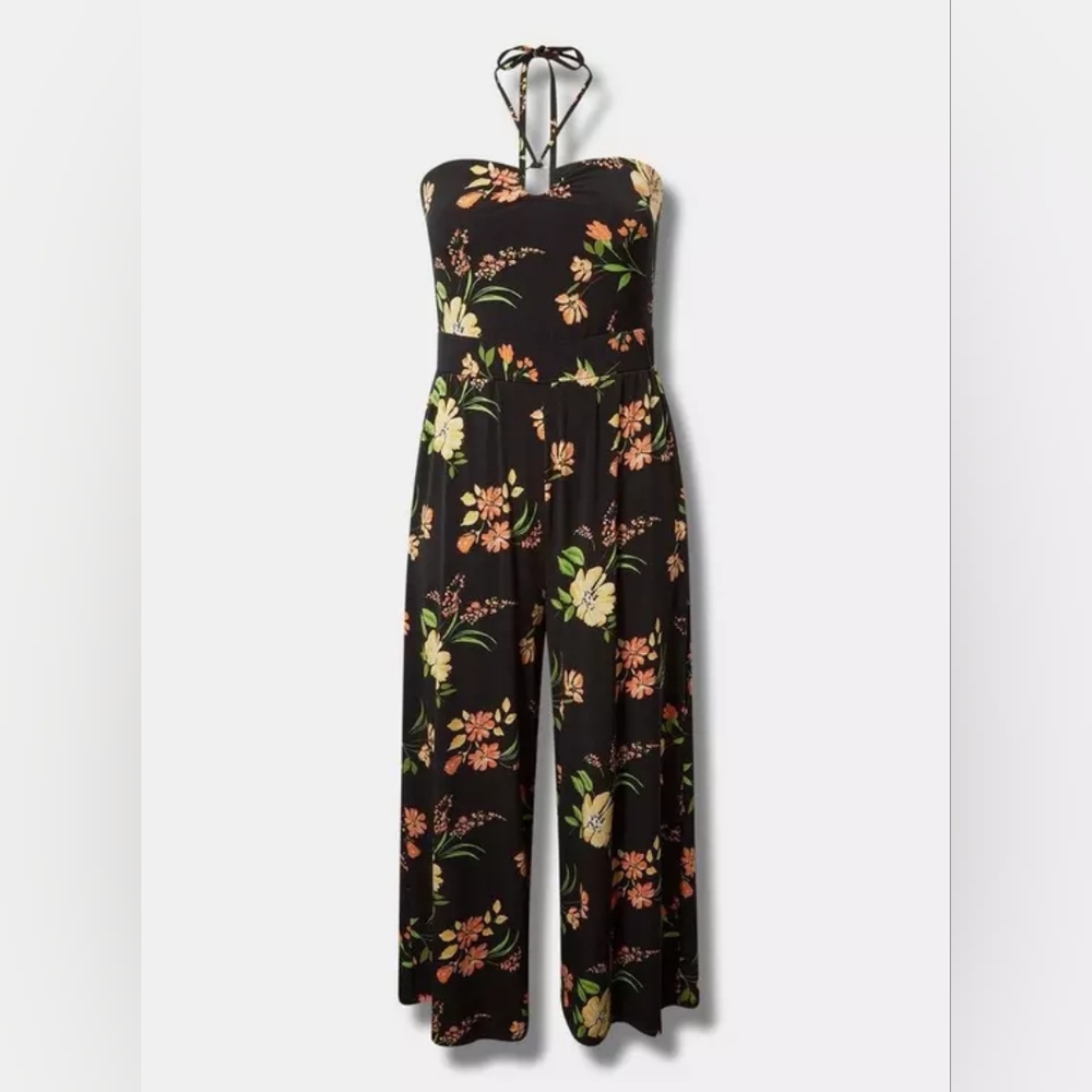 Studio Knit O-Ring Halter Jumpsuit View 4